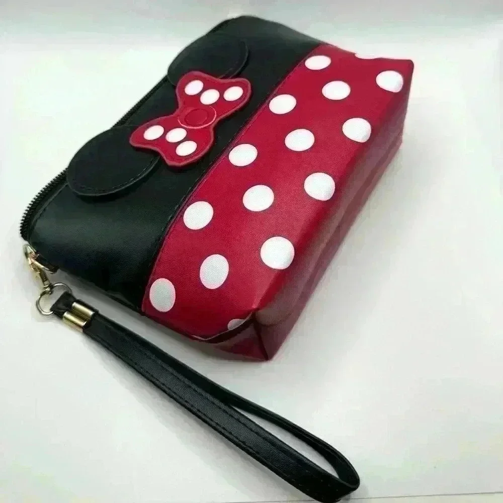 Cute Make Up Pouch and or Pencil Case, Mini Mouse Inspired